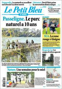 Portada de Le Petit Bleu (France)