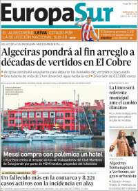 Portada de Europa Sur (España)