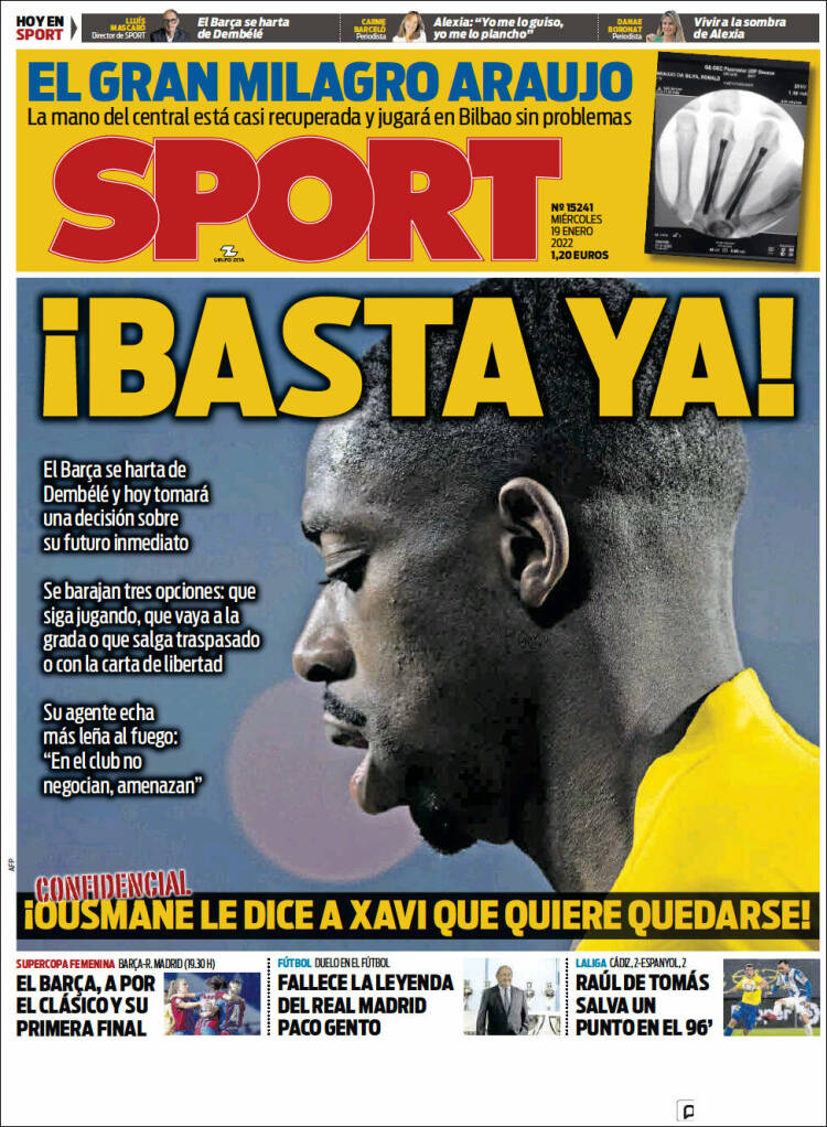 Portada de Sport (España)