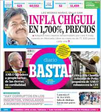 Portada de Diario Basta (M&eacute;xico)
