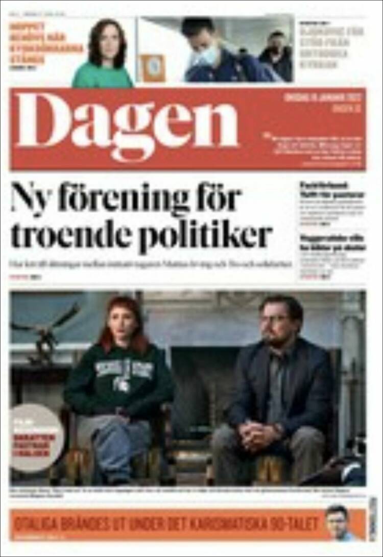 Portada de Dagen (Suecia)