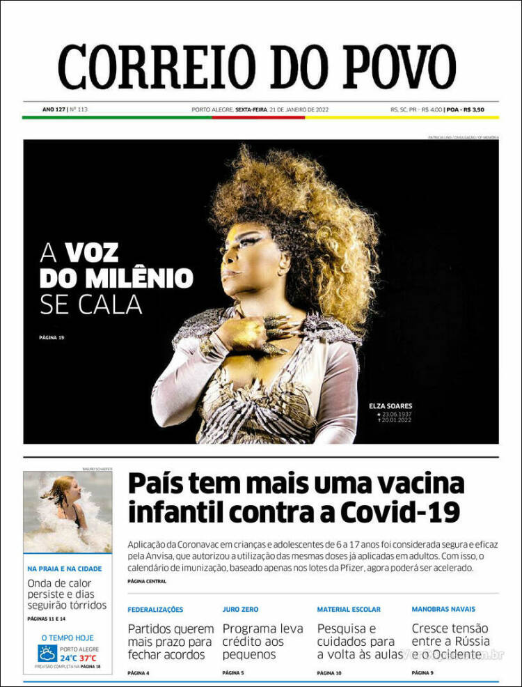 Portada de Correio Do Povo (Brasil)
