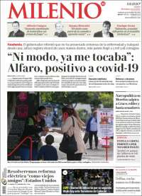 Portada de Milenio - Jalisco (M&eacute;xico)