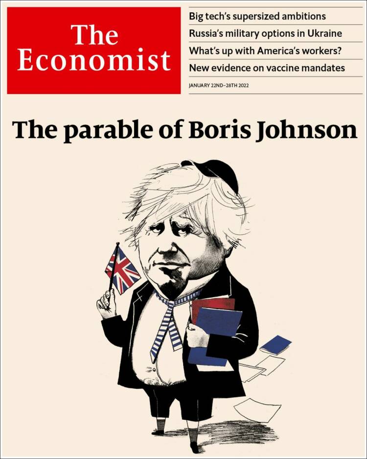 Portada de The Economist (Reino Unido)