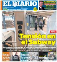 Portada de El Diario NY (USA)