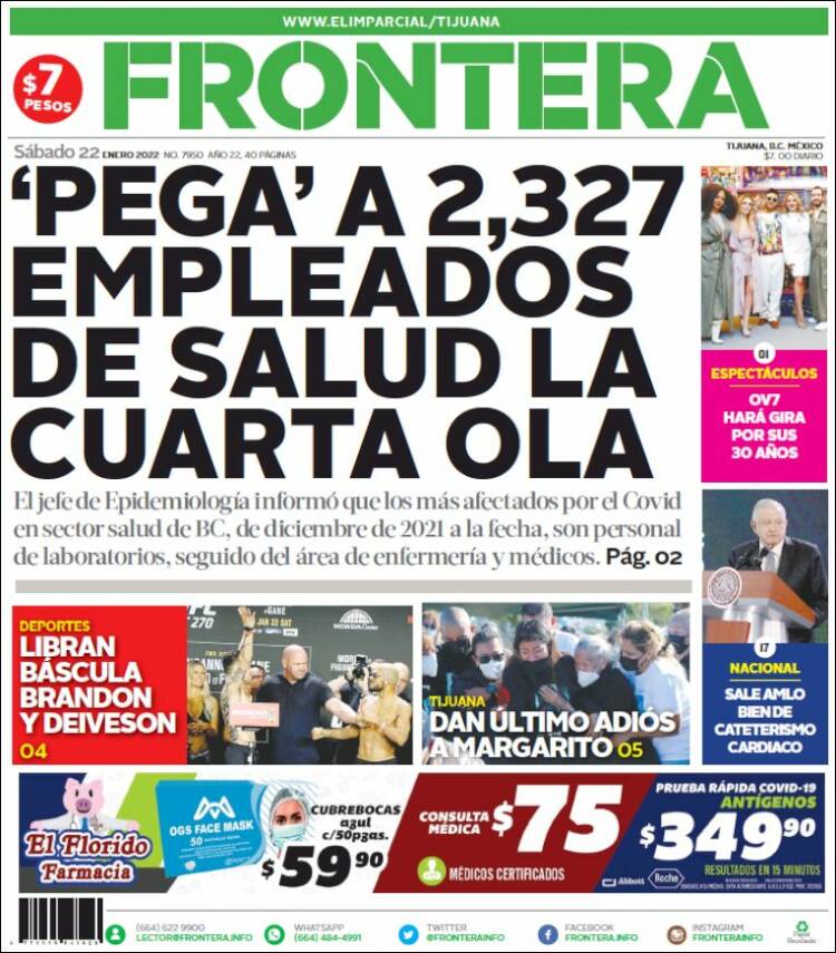 Portada de Frontera (M&eacute;xico)