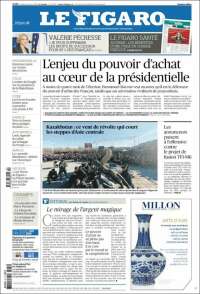 Portada de Le Figaro (France)