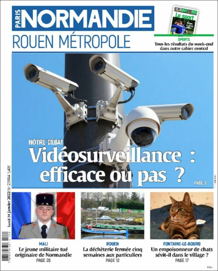 Portada de Paris Normandie (France)