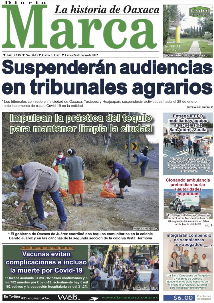 Portada de Diario Marca (M&eacute;xico)