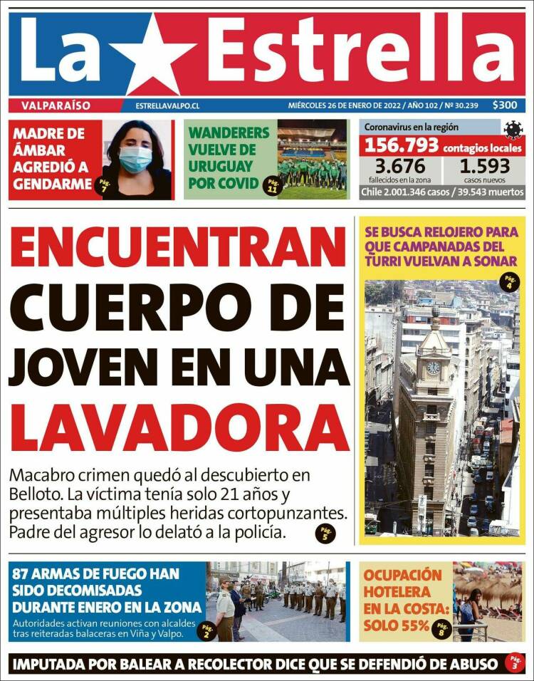 Portada de Estrella de Valparaiso (Chile)