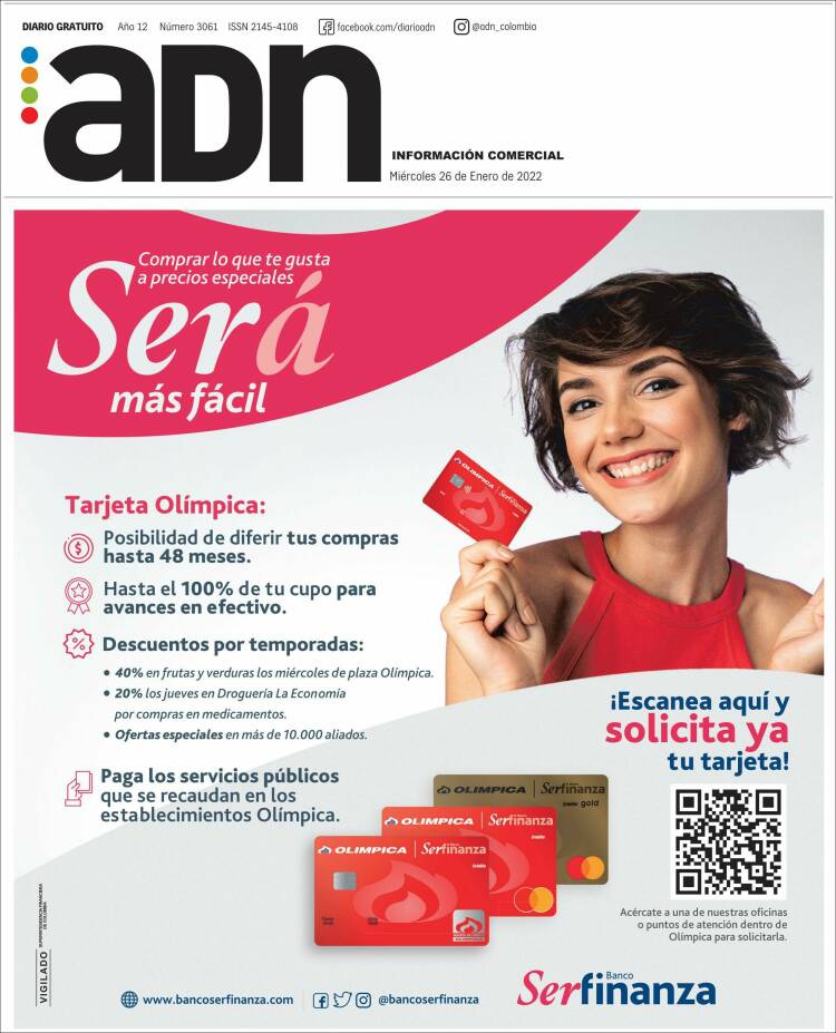 Portada de ADN - Cali (Colombia)