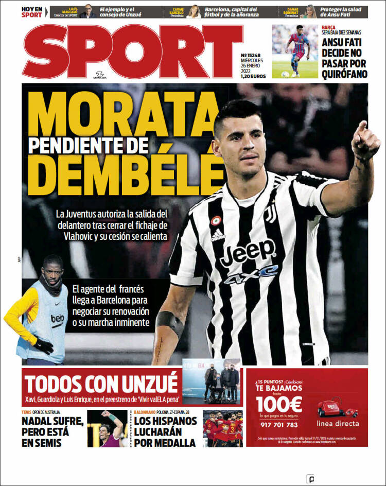 Portada de Sport (Espa&ntilde;a)