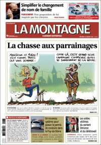 Portada de La Montagne (Francia)