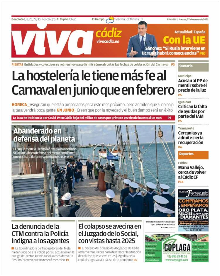 Portada de Información - Cadiz (España)