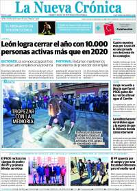 Portada de La Nueva Crónica (España)