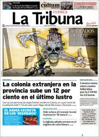 Portada de La Tribuna de Cuenca (España)