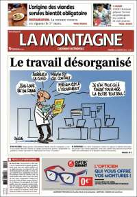 Portada de La Montagne (Francia)