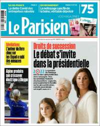 Portada de Le Parisien (Francia)