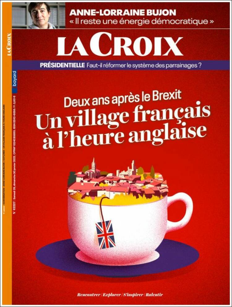 Portada de La Croix (Francia)