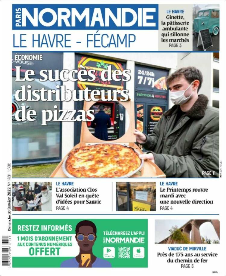 Portada de Progres de Fecamp (Francia)