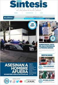 Portada de Síntesis Nacional (M&eacute;xico)