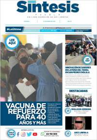 Portada de Síntesis - Puebla (M&eacute;xico)