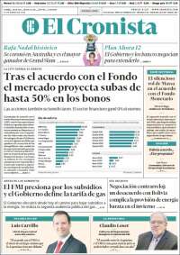 Portada de El Cronista Comercial (Argentina)