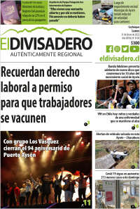 Portada de Diario El Divisadero (Chili)