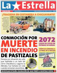 Portada de La Estrella de Concepción (Chile)