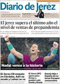 Portada de Diario de Jerez (España)