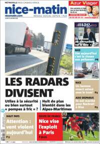 Portada de Nice-Matin (France)