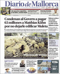 Portada de Diario de Mallorca (Spain)