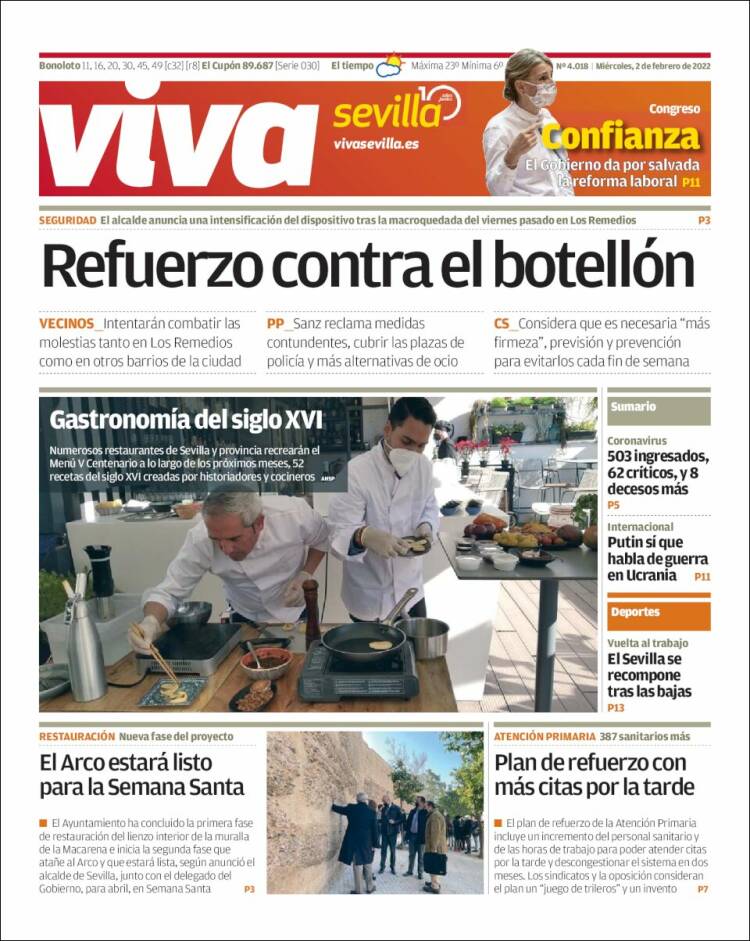 Portada de Viva Sevilla (Espa&ntilde;a)