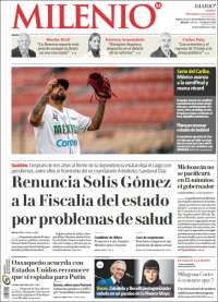 Portada de Milenio - Jalisco (M&eacute;xico)