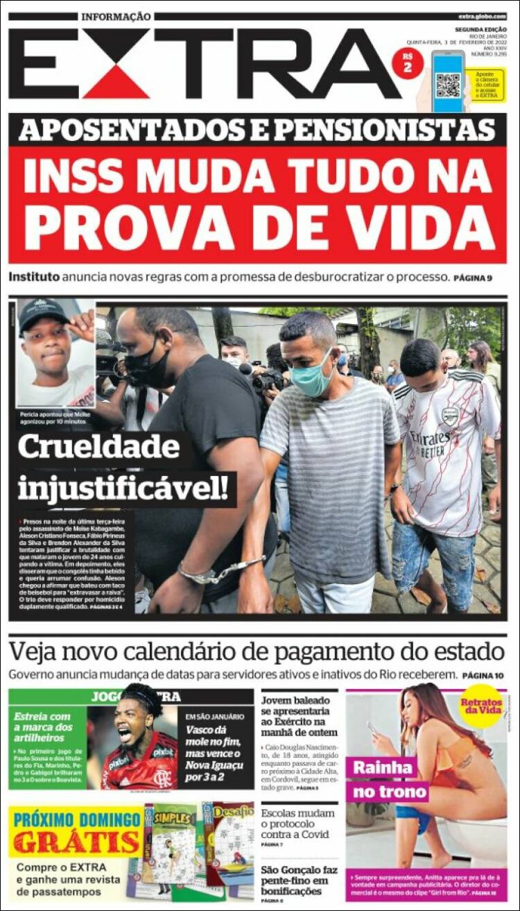 Portada de Extra (Brasil)