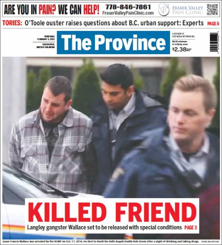 Portada de The Province (Canada)