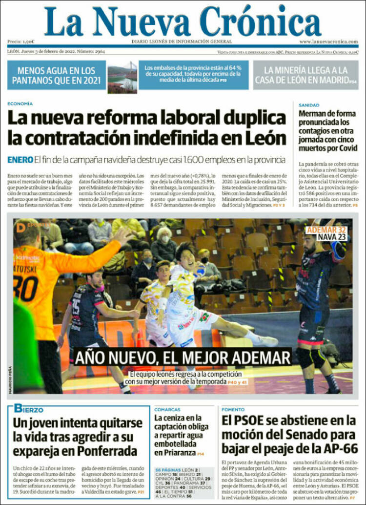 Portada de La Nueva Crónica (Espa&ntilde;a)