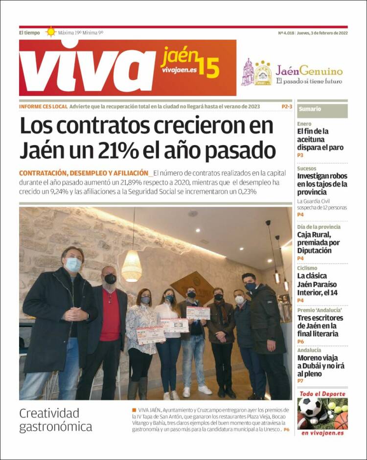 Portada de Viva Jaén (Espa&ntilde;a)