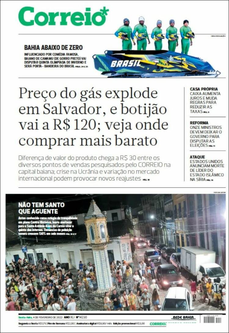 Portada de Correio* (Brasil)