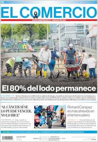 Portada de El Comercio (Ecuador)