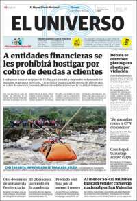 Portada de El Universo - Ecuador (Ecuador)