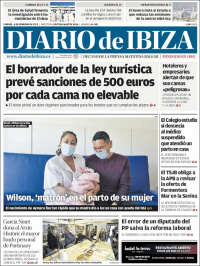 Portada de Diario de Ibiza (España)