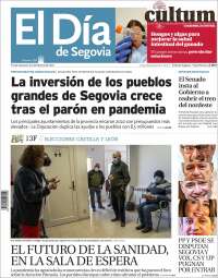 Portada de El Día de Segovia (Espagne)