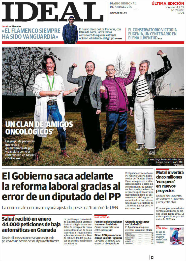 Portada de Ideal (Espagne)