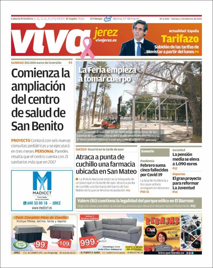 Portada de Información - Jerez (Espagne)