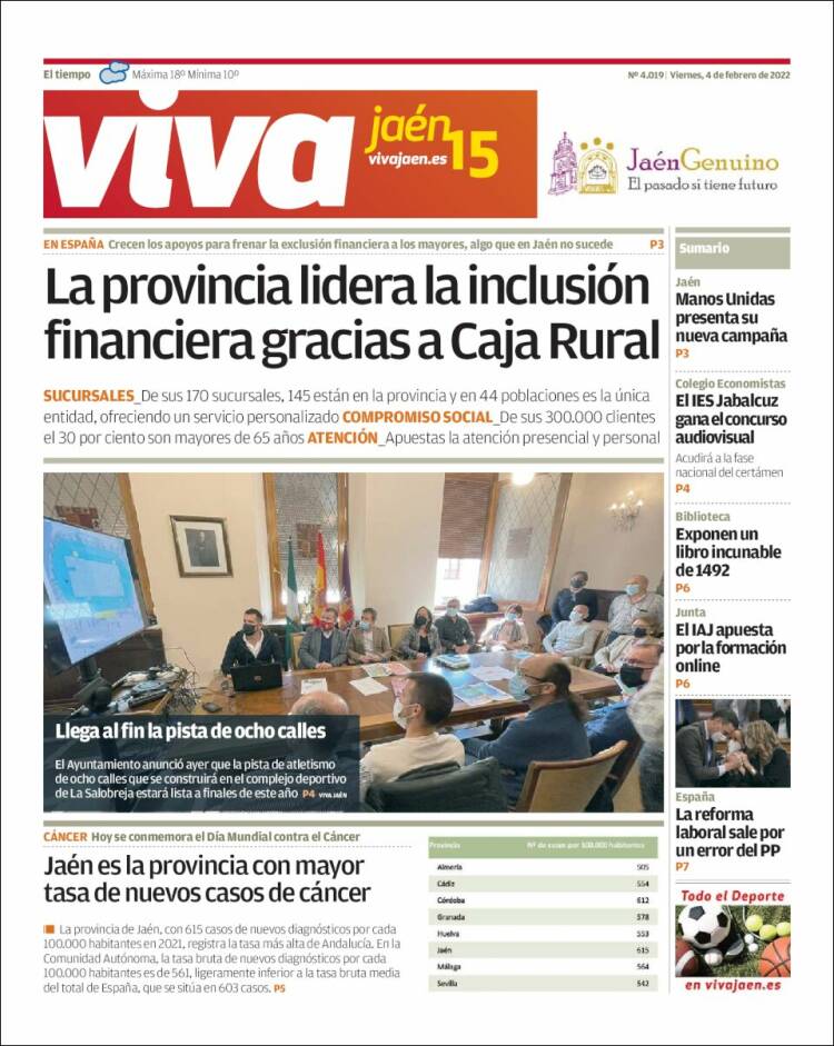 Portada de Viva Jaén (Espagne)