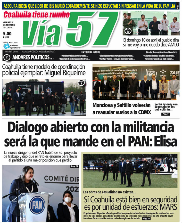 Portada de Via57 (M&eacute;xico)