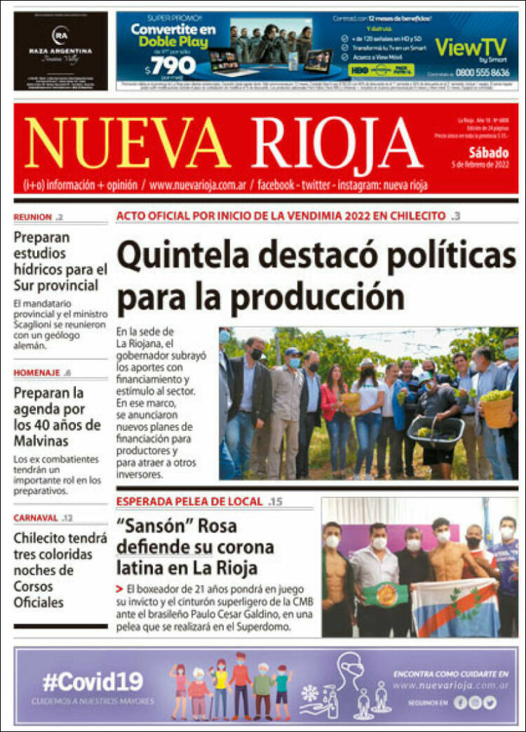 Portada de Nueva Rioja (Argentina)