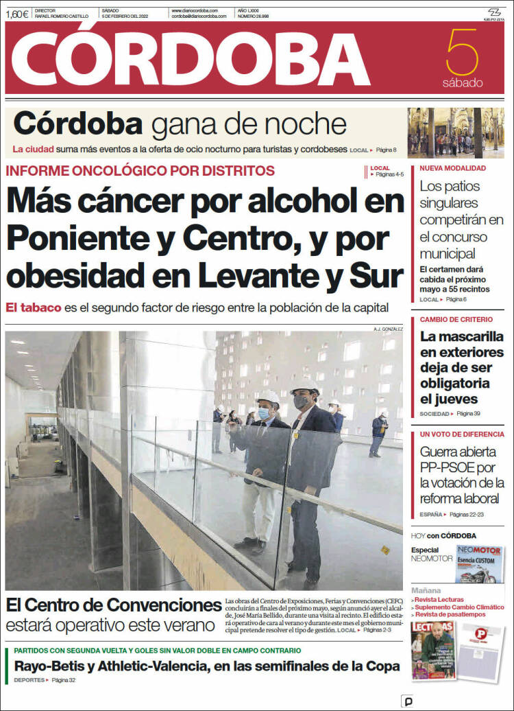 Portada de Diario de Córdoba (Espa&ntilde;a)