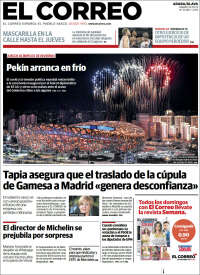 Portada de El Correo - Álava (Espa&ntilde;a)